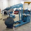 Powered FLoor Crane with Custom SIde Shift by Ruger
