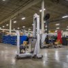 David Round Stainless Steel Lift truck, Cleanroom
