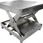Stainless Steel Lift Table – Cleanroom