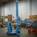 Counterbalance Vertical Lift Floor Crane – Stacker