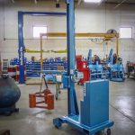 Counterbalance Vertical Lift Floor Crane – Stacker